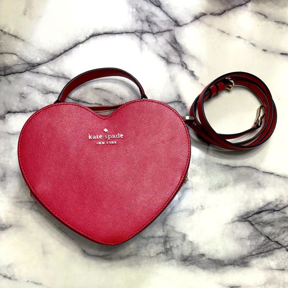 Kate Spade Heart shaped Crossbody